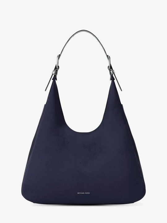 Zdjęcie produktu Duża torba na ramię Nolita ze skóry nubukowej Michael Kors NIEBIESKI FORMALNY (Niebieski)
