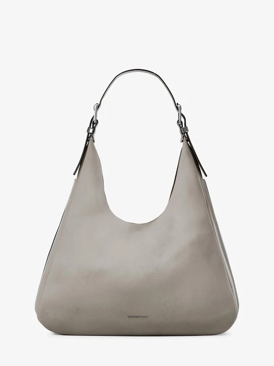 Zdjęcie produktu Duża torba na ramię Nolita ze skóry nubukowej Michael Kors SZARY WRZOS (Brązowy)