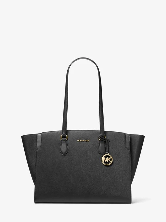 Zdjęcie produktu Duża torba tote Becca ze skóry saffiano Michael Kors CZARNY (Czarny)