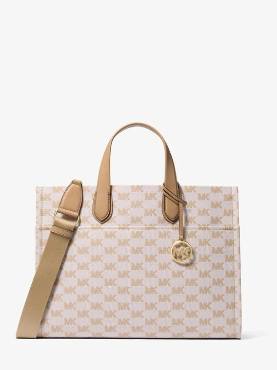 Zdjęcie produktu Duża torba tote Gigi z żakardowym logo Michael Kors