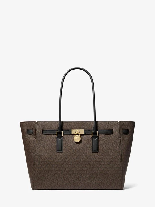Zdjęcie produktu Duża torba tote Hamilton Moderne z charakterystycznym logo Michael Kors