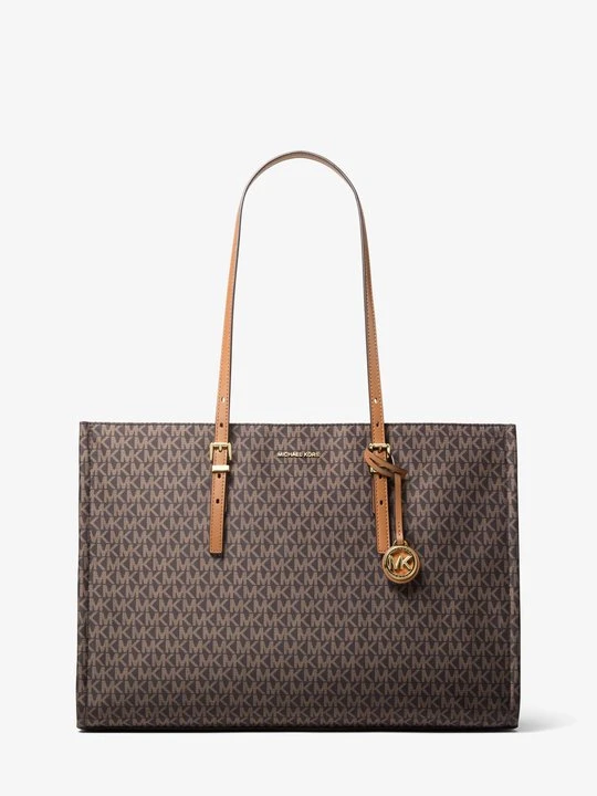 Zdjęcie produktu Duża torba tote Zadie z nadrukiem w charakterystyczne logo Michael Kors