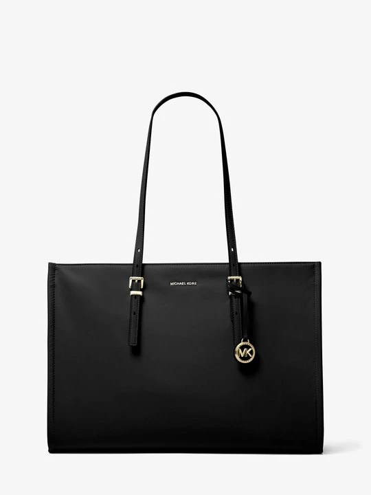 Zdjęcie produktu Duża torba tote Zadie z nylonu Michael Kors CZARNY (Czarny)