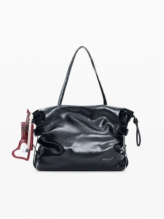 Zdjęcie produktu Duża torba typu shopper Desigual czarny