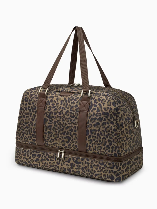 Zdjęcie produktu Duża Torba weekendowa Philadelphia Collection - print panterka Puccini