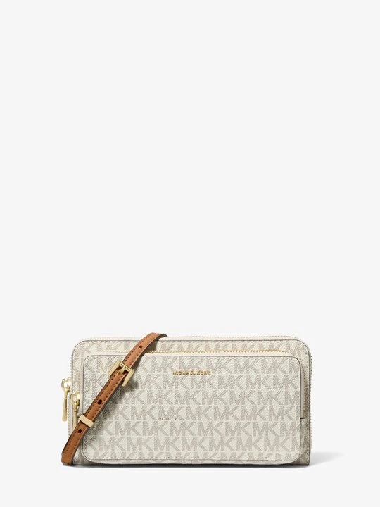 Zdjęcie produktu Duża torebka do przewieszenia przez ramię Jet Set z charakterystycznym logo i odpinanym paskiem Michael Kors