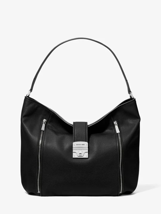Zdjęcie produktu Duża torebka na ramię Addie ze skóry Michael Kors CZARNY (Czarny)