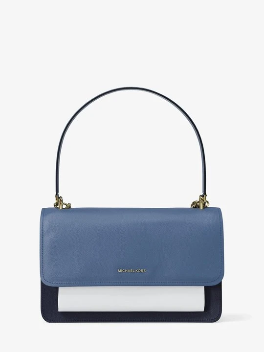 Zdjęcie produktu Duża torebka na ramię Claire ze skóry z blokami kolorów Michael Kors