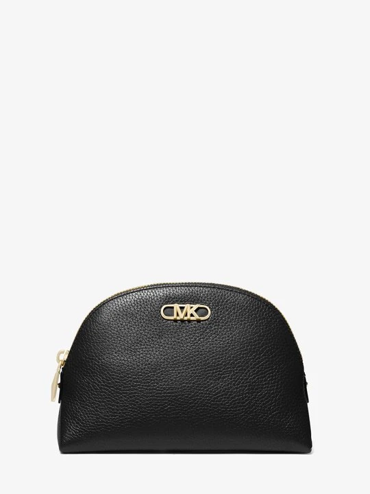 Zdjęcie produktu Duża torebka podróżna Empire z groszkowej skóry Michael Kors CZARNY (Czarny)
