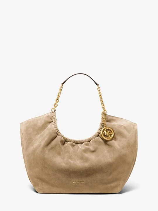 Zdjęcie produktu Duża zamszowa torba tote Indie Michael Kors