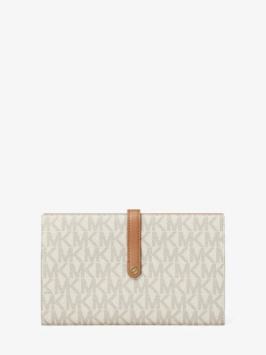 Zdjęcie produktu Duży podróżny portfel Jet Set z charakterystycznym logo Michael Kors