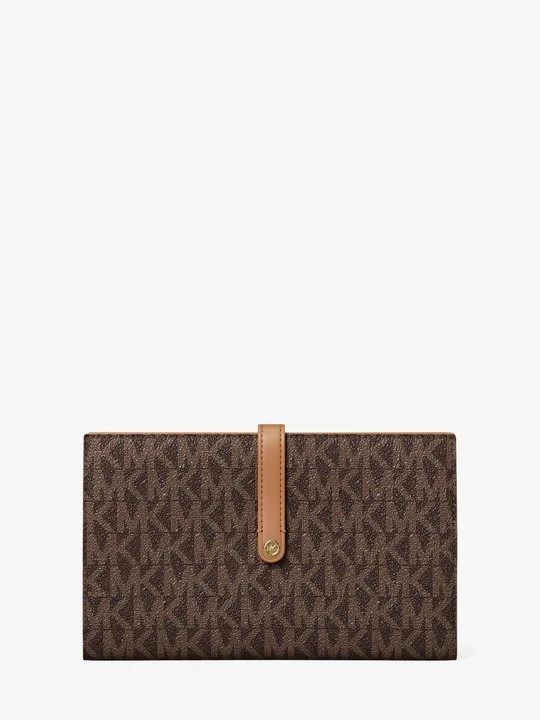 Zdjęcie produktu Duży podróżny portfel Jet Set z charakterystycznym logo Michael Kors