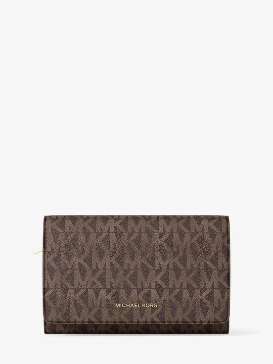 Zdjęcie produktu Duży portfel Jet Set z charakterystycznym logo Michael Kors