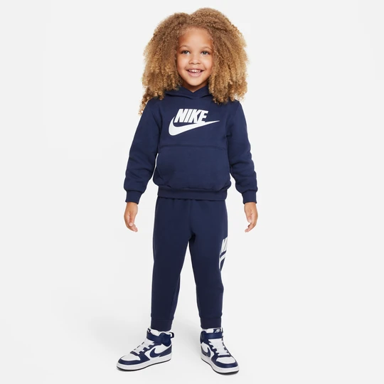 Zdjęcie produktu Dwuczęściowy dzianinowy zestaw dla maluchów Nike Club - Niebieski