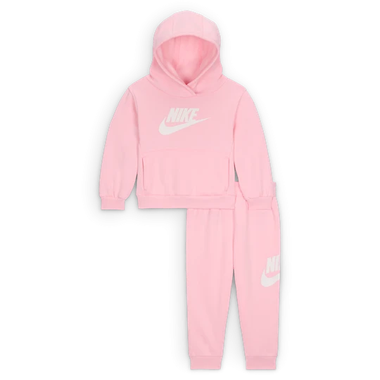Zdjęcie produktu Dwuczęściowy dzianinowy zestaw dla niemowląt Nike Club (12–24 M) - Różowy
