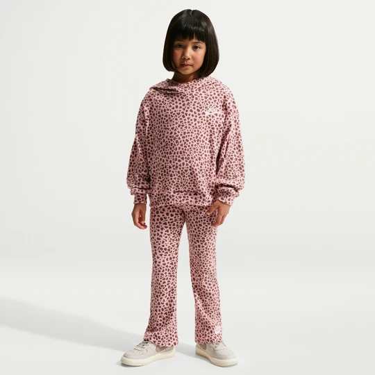 Zdjęcie produktu Dwuczęściowy prążkowany zestaw dla małych dzieci Nike Wild Warmth - Różowy