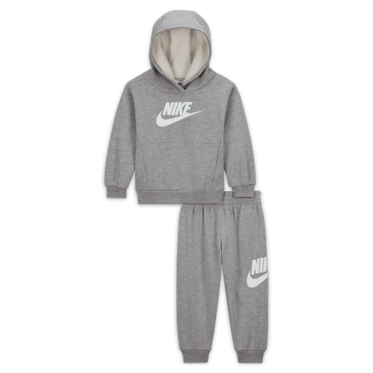 Zdjęcie produktu Dwuczęściowy dzianinowy zestaw dla niemowląt Nike Club (12–24 M) - Szary