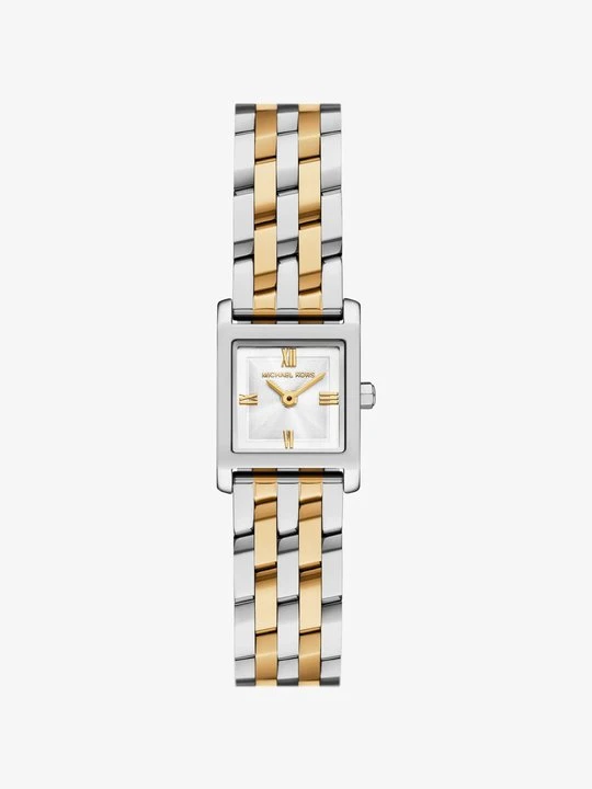 Zdjęcie produktu Dwukolorowy mikrozegarek Georgie Michael Kors DWA KOLORY (Srebrny)