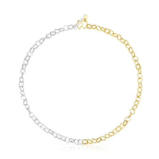 Zdjęcie produktu Dwukolorowy Naszyjnik Choker Z Motywem Misia Tous Carrusel - Tous