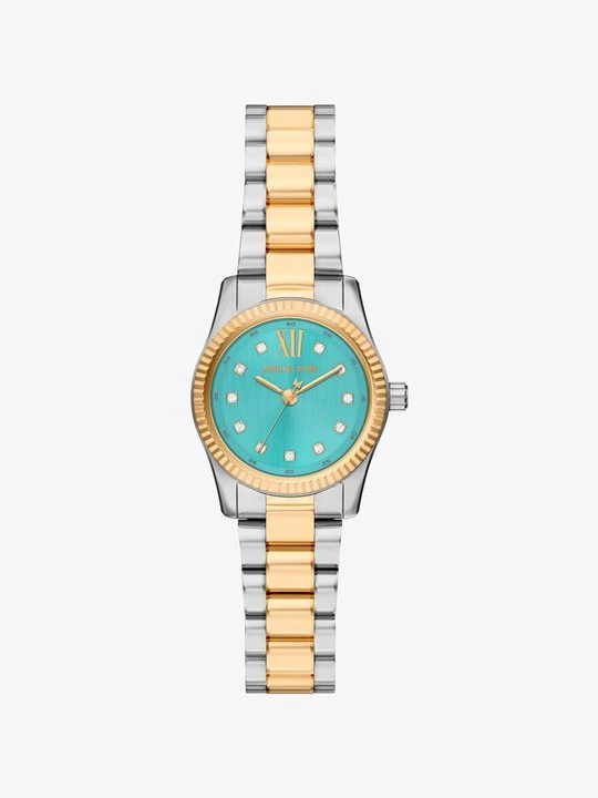Zdjęcie produktu Dwukolorowy zegarek miniaturowy Lexington z kryształkami pavé Michael Kors DWA KOLORY (Srebrny)