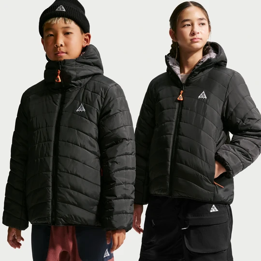 Zdjęcie produktu Dwustronna kurtka dla dużych dzieci Nike ACG - Czerń