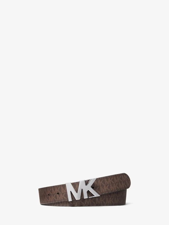Zdjęcie produktu Dwustronny pasek ze sprzączką z logo Michael Kors