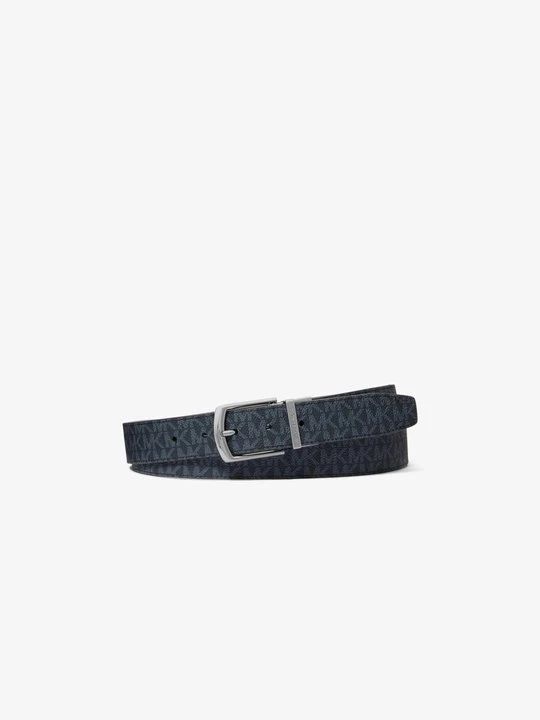 Zdjęcie produktu Dwustronny skórzany pasek z charakterystycznym logo Michael Kors