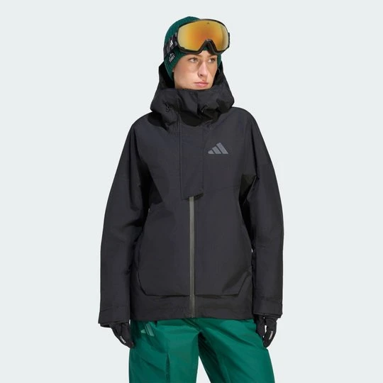 Zdjęcie produktu Dwuwarstwowa ocieplana kurtka Terrex Xploric CLIMAPROOF Adidas czarny