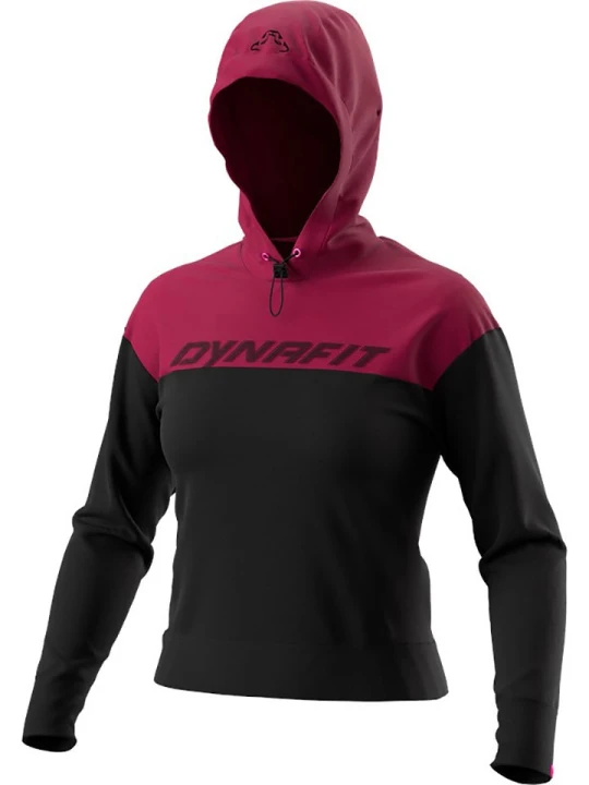 Zdjęcie produktu DYNAFIT Bluza funkcyjna w kolorze czarno-fioletowym rozmiar: M