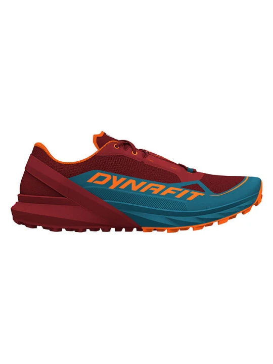 Zdjęcie produktu DYNAFIT Buty "ULTRA 50" w kolorze czerwono-turkusowym do biegania rozmiar: 43