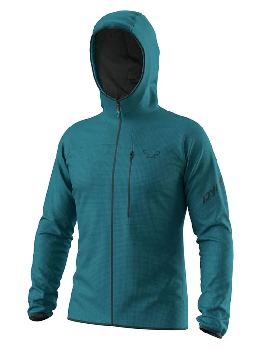 Zdjęcie produktu DYNAFIT Kurtka funkcyjna "TRAVERSE GTX" w kolorze morskim rozmiar: M