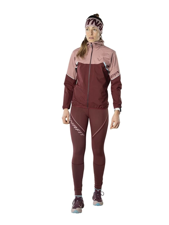 Zdjęcie produktu DYNAFIT Kurtka narciarska "Alpine GTX" w kolorze bordowo-jasnoróżowym rozmiar: M