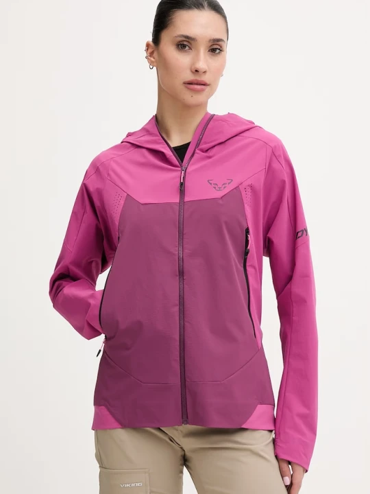 Zdjęcie produktu Dynafit kurtka softshell damska Transalper fioletowy