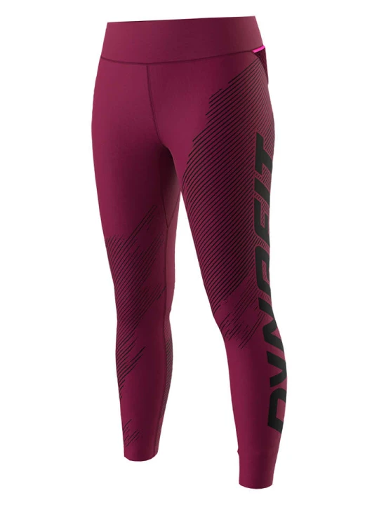 Zdjęcie produktu DYNAFIT Legginsy funkcyjne "Ultra Graphic" w kolorze fioletowym rozmiar: M