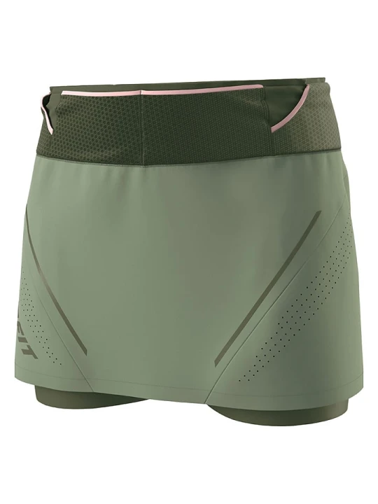 Zdjęcie produktu DYNAFIT Spódnica funkcyjna 2w1 "ULTRA" w kolorze khaki rozmiar: L