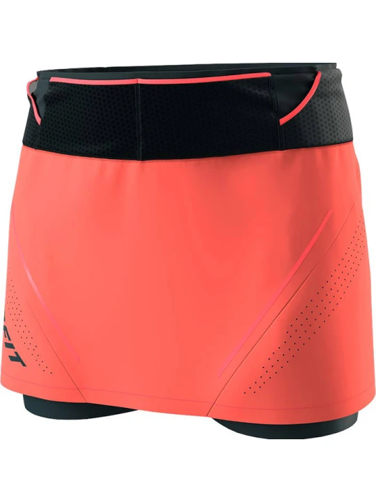 Zdjęcie produktu DYNAFIT Spódnica funkcyjna 2w1 "ULTRA" w kolorze pomarańczowo-czarnym rozmiar: M