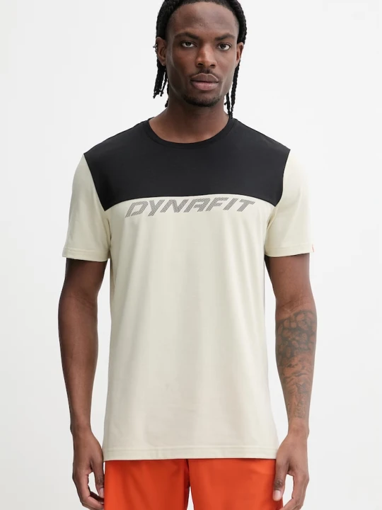 Zdjęcie produktu Dynafit t-shirt sportowy DRIRELEASE beżowy