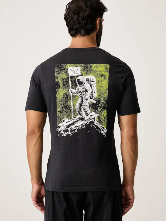 Zdjęcie produktu Dynafit T-shirt sportowy męski bawełniany BACK GRAPHIC czarny