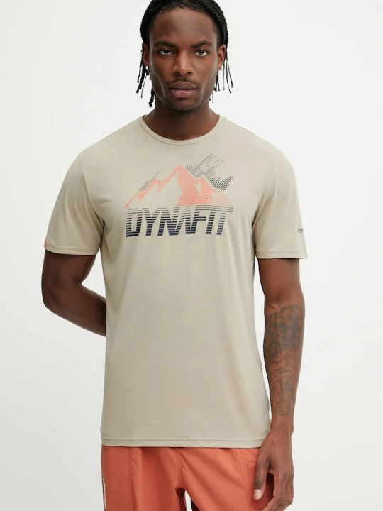 Zdjęcie produktu Dynafit t-shirt sportowy Transalper beżowy
