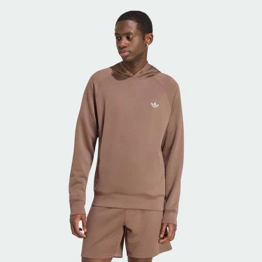 Zdjęcie produktu DYSTANSOWA BLUZA Z KAPTUREM TREFOIL ESSENTIALS Adidas Earth Strata