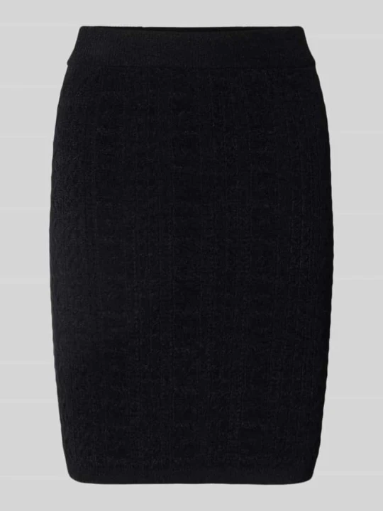 Zdjęcie produktu Dzianinowa spódnica do kolan model 'JOANNA' Guess Czarny