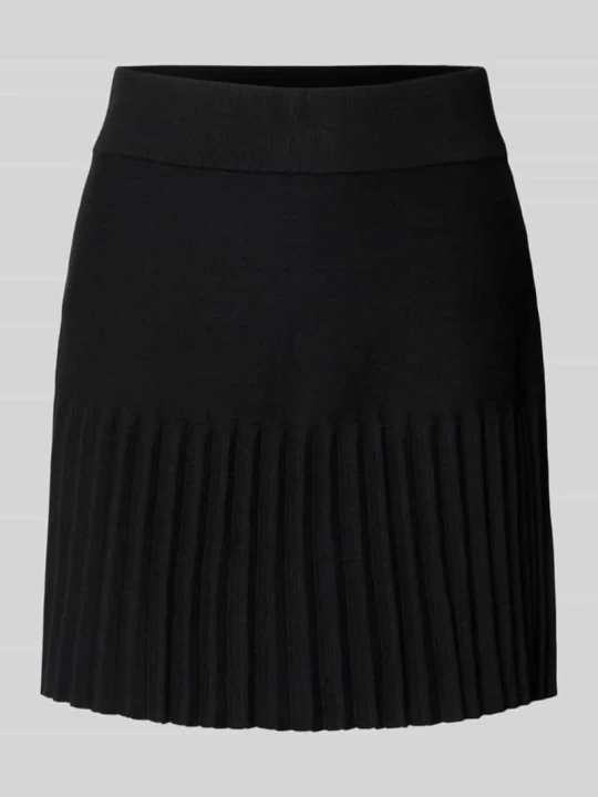 Zdjęcie produktu Dzianinowa spódnica z plisami model 'FALDA' Suncoo Czarny