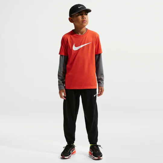 Zdjęcie produktu Dzianinowe spodnie dla dużych dzieci (chłopców) Dri-FIT Nike Pro - Czerń