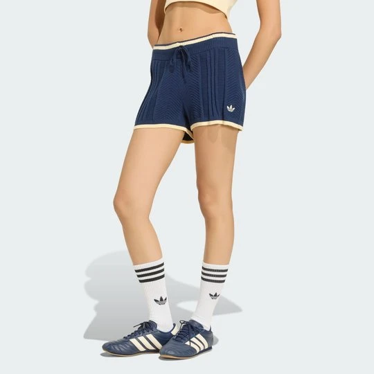 Zdjęcie produktu DZIANINOWE SZORTY CABLE Adidas Night Indigo
