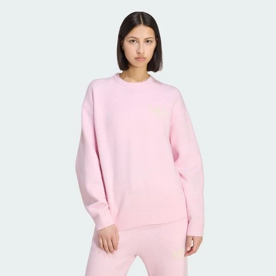 Zdjęcie produktu Dzianinowy Sweter adidas Originals Athletic Dept Clear Pink