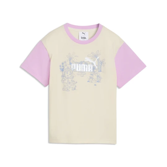 Zdjęcie produktu Dziecięca koszulka o luźnym kroju PUMA x DORA THE EXPLORER Graphic, Akcesoria, Biały