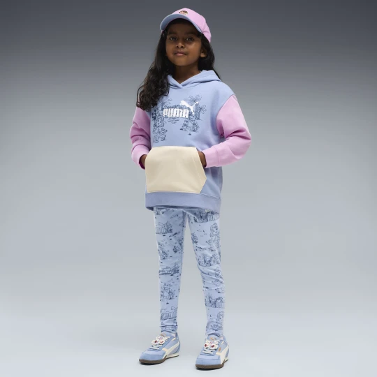 Zdjęcie produktu Dziecięce legginsy z nadrukiem PUMA × DORA THE EXPLORER, Odzież, Niebieski