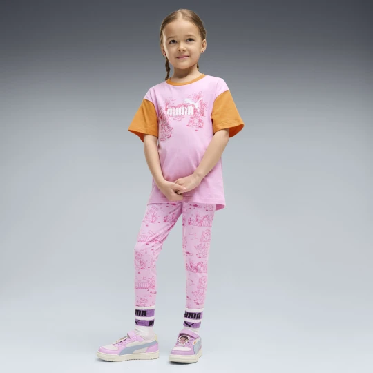 Zdjęcie produktu Dziecięce legginsy z nadrukiem PUMA × DORA THE EXPLORER, Odzież, Różowy
