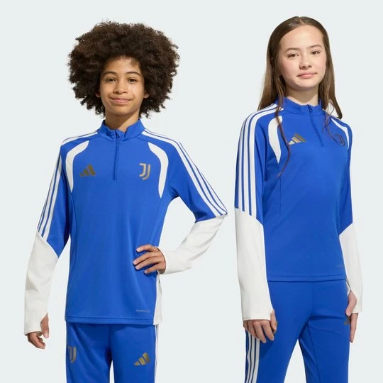 Zdjęcie produktu Dziecięca bluza treningowa Juventus 26 / 27 Tiro26 Competition Adidas niebieski