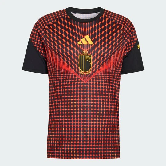 Zdjęcie produktu Dziecięca domowa koszulka przedmeczowa Belgia 26 Adidas